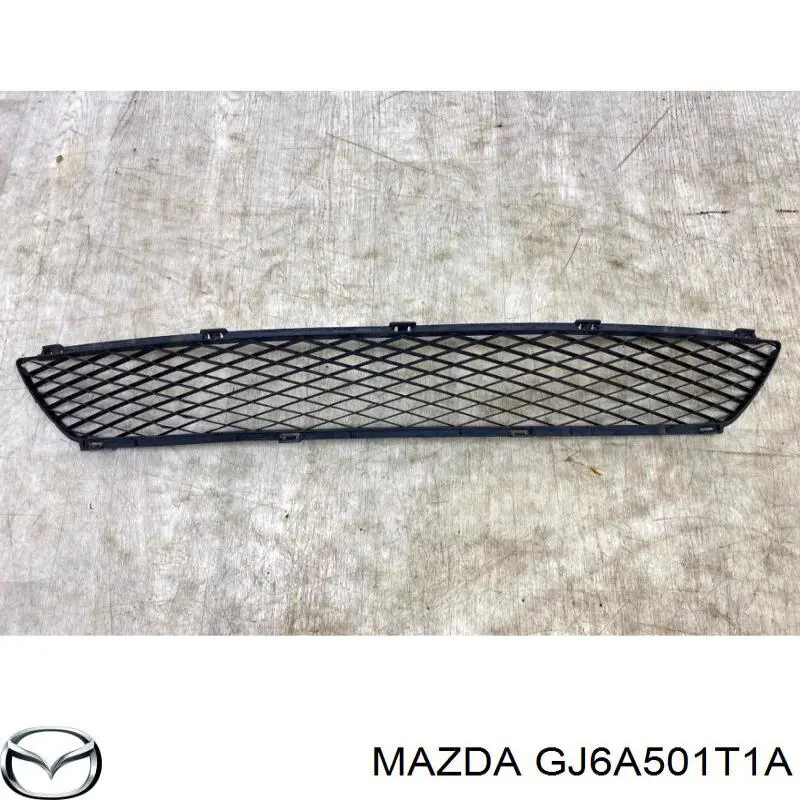 Rejilla de ventilación, parachoques delantero, central para Mazda 6 (GG)