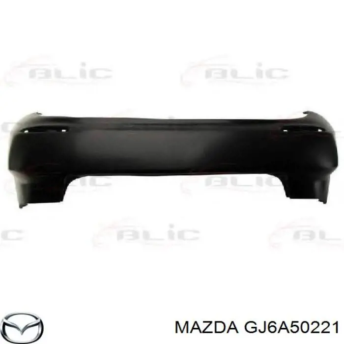 GJ6A50221 Mazda parachoques trasero