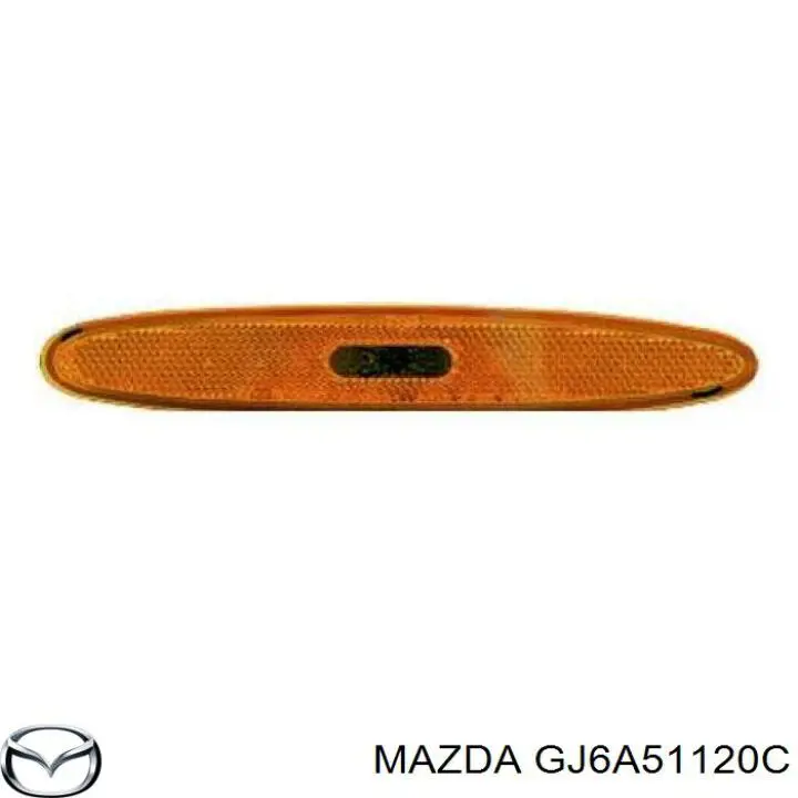 Comprar GJ6A51120C Mazda Luz intermitente de guardabarros