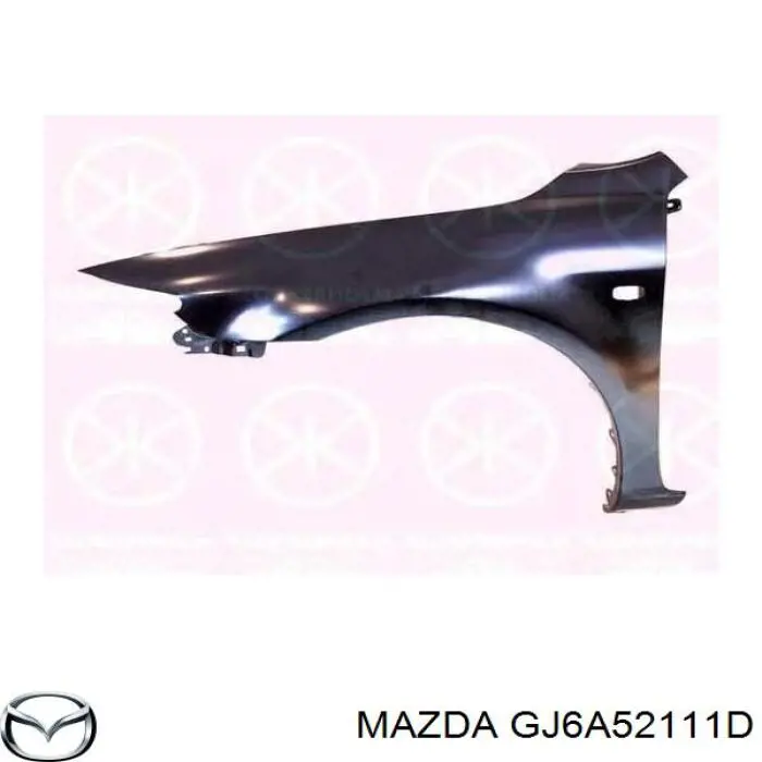 GJ6A52111D Mazda Aleta delantera