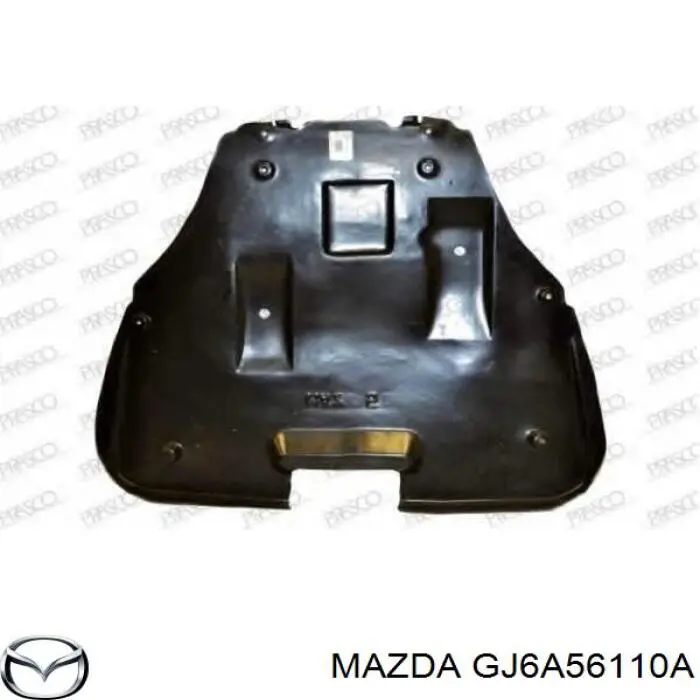 Protector antiempotramiento del motor para Mazda 6 (GY)