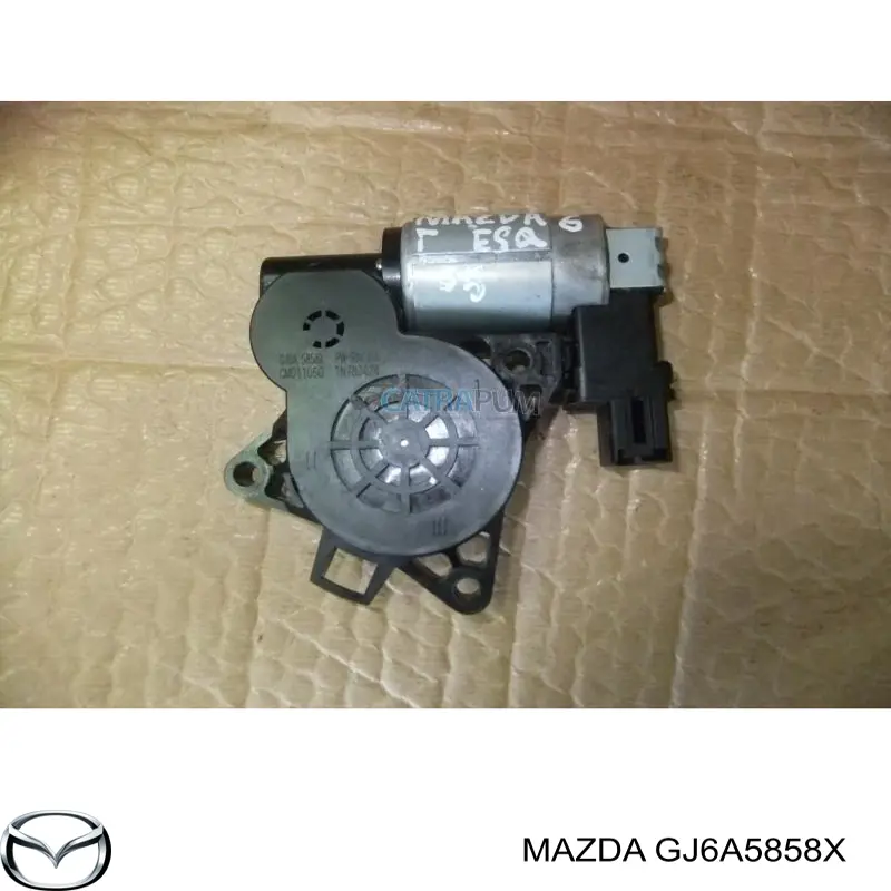 Motor eléctrico, elevalunas, puerta trasera para Mazda CX-9 (TB)