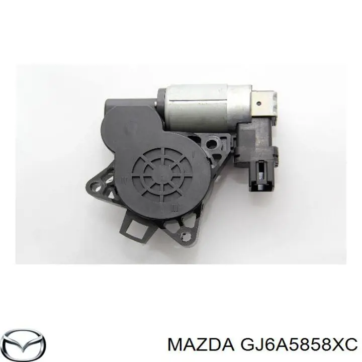 GJ6A5858XC Mazda motor eléctrico, elevalunas, puerta trasera