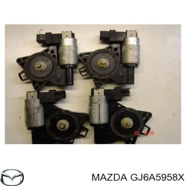 Motor eléctrico, elevalunas, puerta del conductor Mazda GJ6A5958XD precio, desde 49,37 EUR