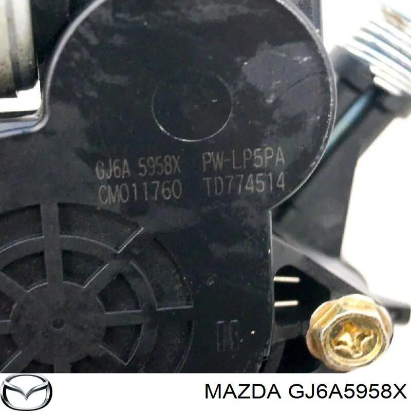 Motor del elevalunas eléctrico GJ6A5958XD Mazda