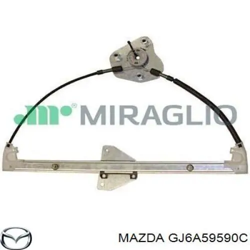 Comprar 301163 Miraglio Mecanismo de elevalunas delantero izquierdo