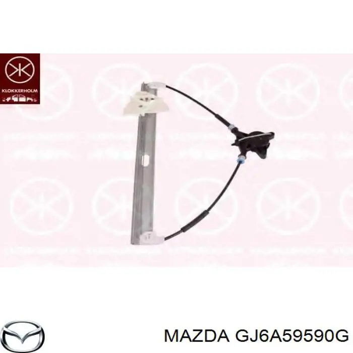 Mecanismo elevalunas delantero izquierdo Mazda GJ6A59590G precio, desde 41,25 EUR