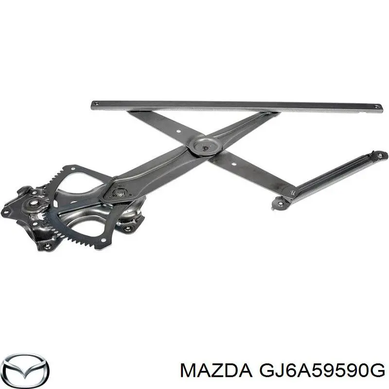 Comprar GJ6A59590G Mazda Mecanismo de elevalunas delantero izquierdo