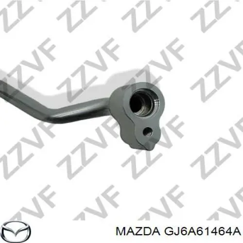 Tubería de alta presión, aire acondicionado, de compresor aire acondicionado a condensador para Mazda 6 (GG)
