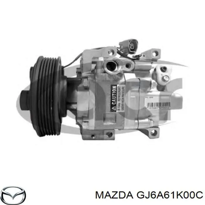 Comprar GJ6A61K00C Mazda Compresor de aire acondicionado coche