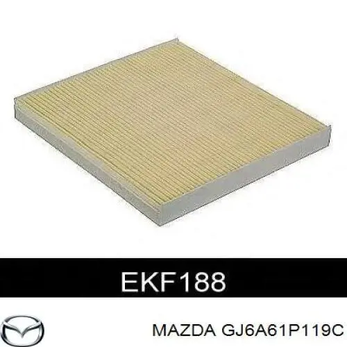 GJ6A61P119C Mazda filtro habitáculo