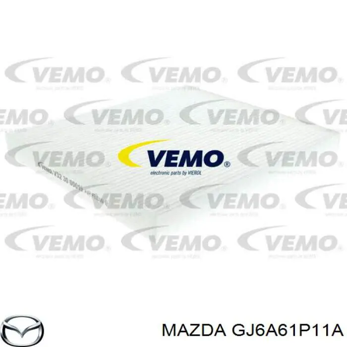Filtro de cabina Mazda GJ6A61P11A precio, desde 5,72 EUR