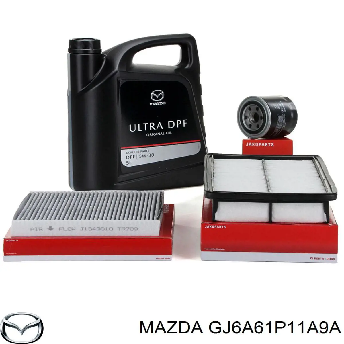 GJ6A61P11A9A Mazda filtro habitáculo