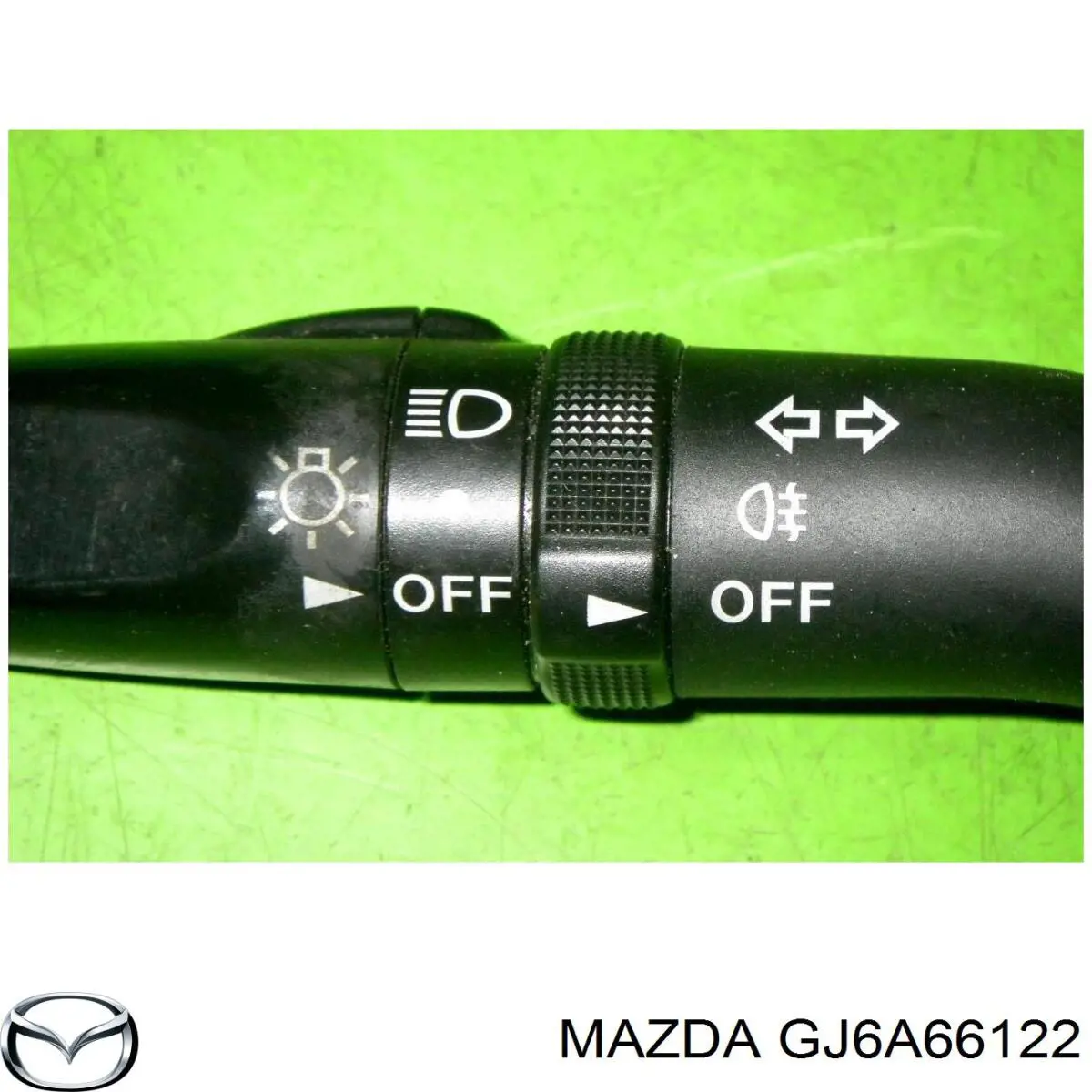 GJ6A66122 Mazda conmutador en la columna de dirección izquierdo