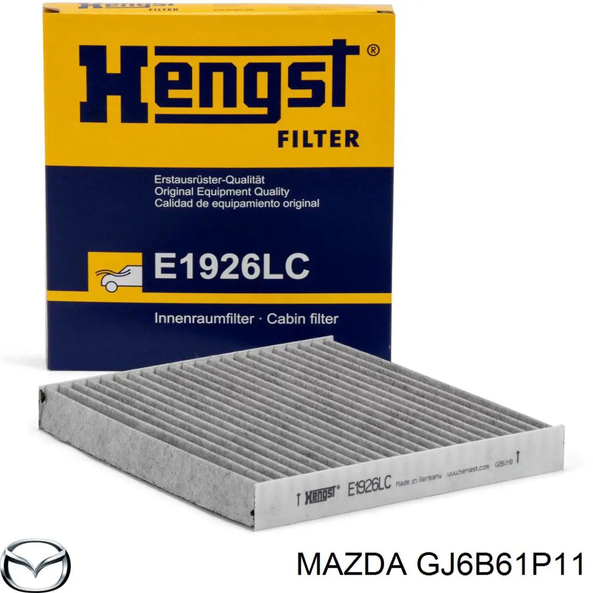 Filtro de cabina Mazda GJ6B61P11 precio, desde 12,95 EUR