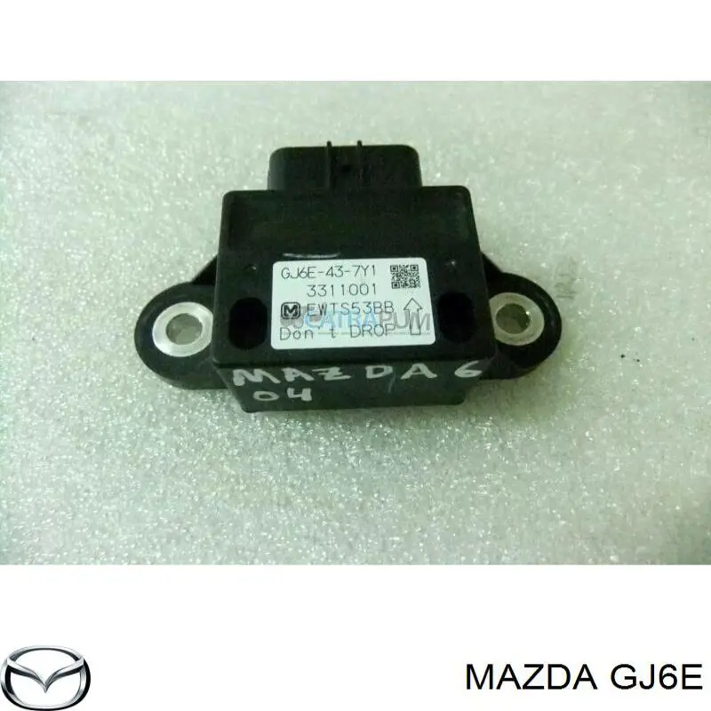 GJ6E Mazda cremallera de dirección