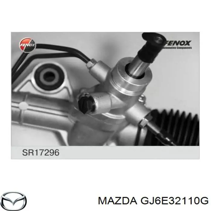 GJ6E-32-110G Mazda cremallera de dirección