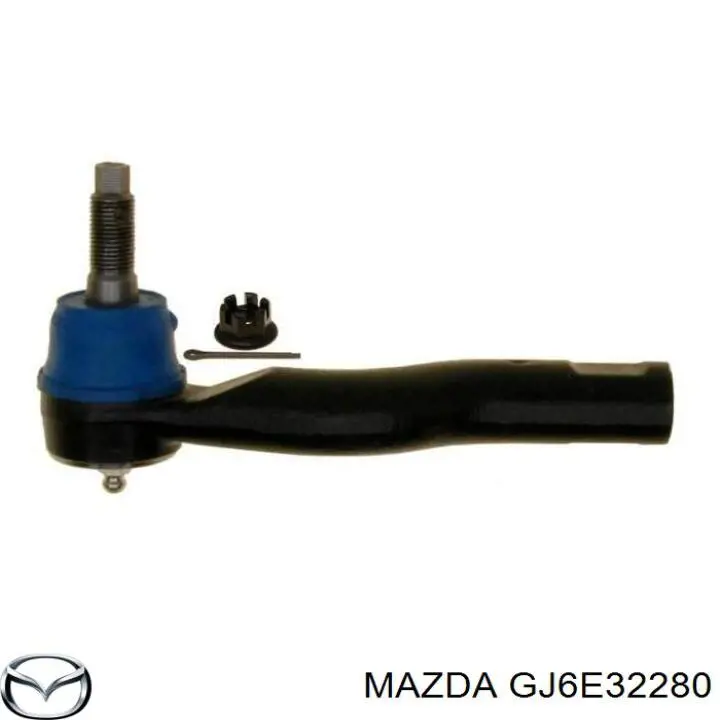 GJ6E32280 Mazda rótula barra de acoplamiento exterior
