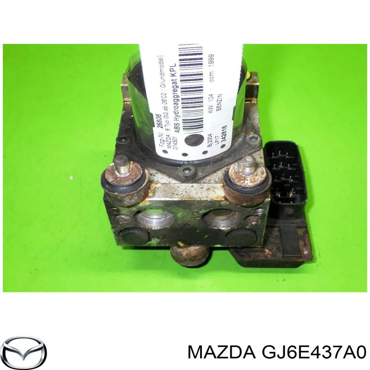 GJ6E437A0 Mazda Unidad de control ABS hidráulico