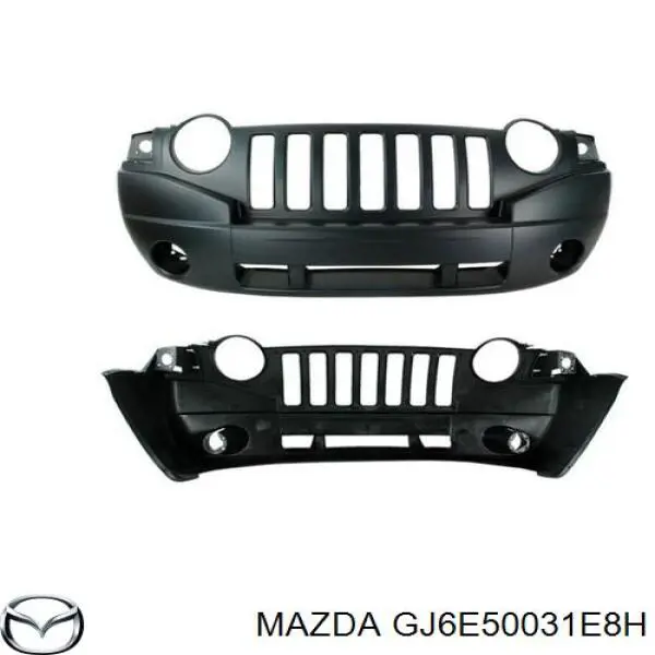 Parachoques delantero para Mazda 6 (GY)
