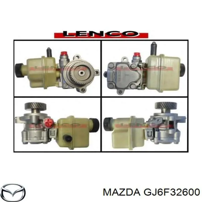 GJ6F32600 Mazda bomba hidráulica de dirección