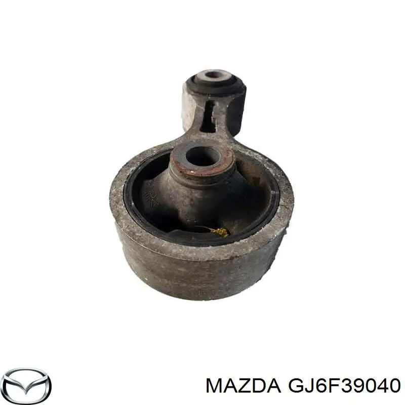GJ6F39040 Mazda soporte de motor trasero