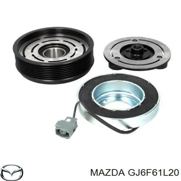 Polea del compresor de aire acondicionado Mazda GJ6F61L20 precio, desde 78,27 EUR