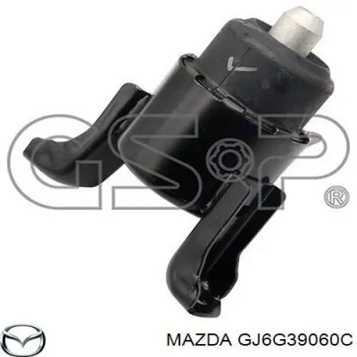 GJ6G39060C Mazda soporte de motor derecho