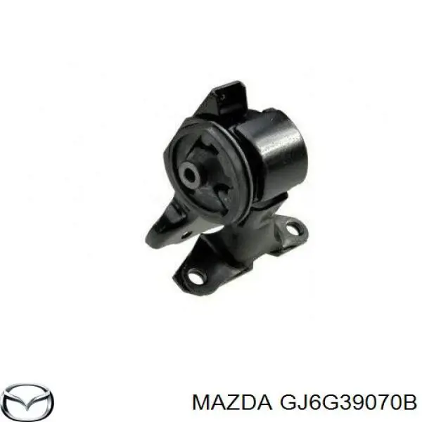 GJ6G39070B Mazda soporte motor izquierdo