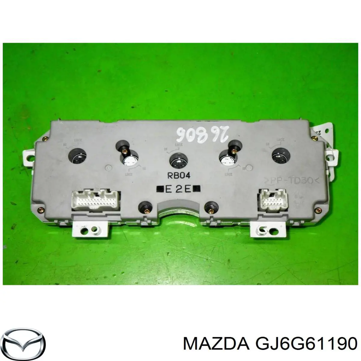 GJ6G61190 Mazda unidad de control, calefacción/ventilacion
