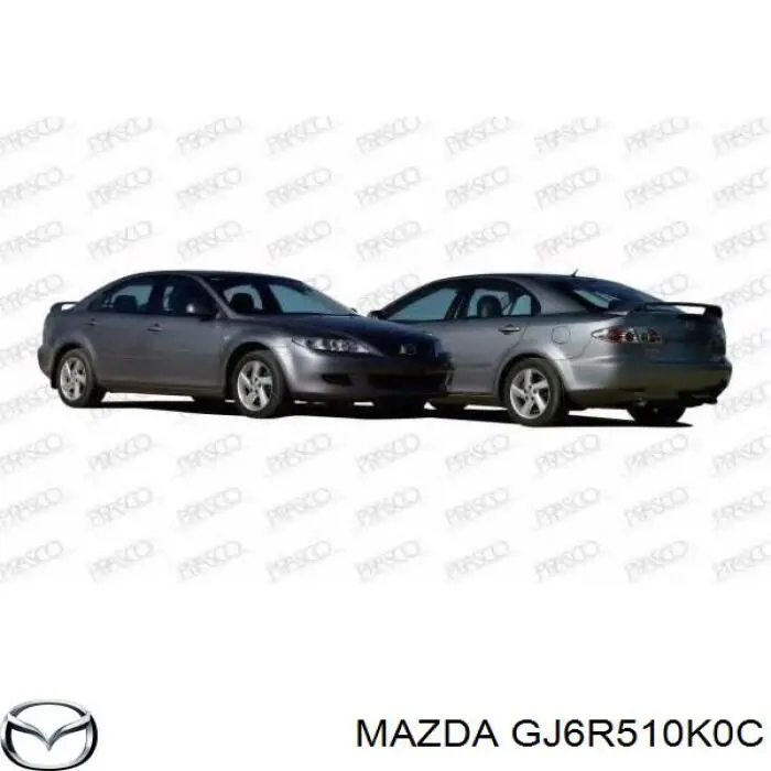 Faro derecho Mazda 6 GG