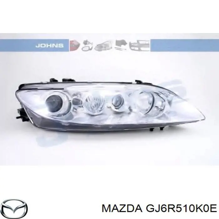 Faro derecho Mazda 6 GG