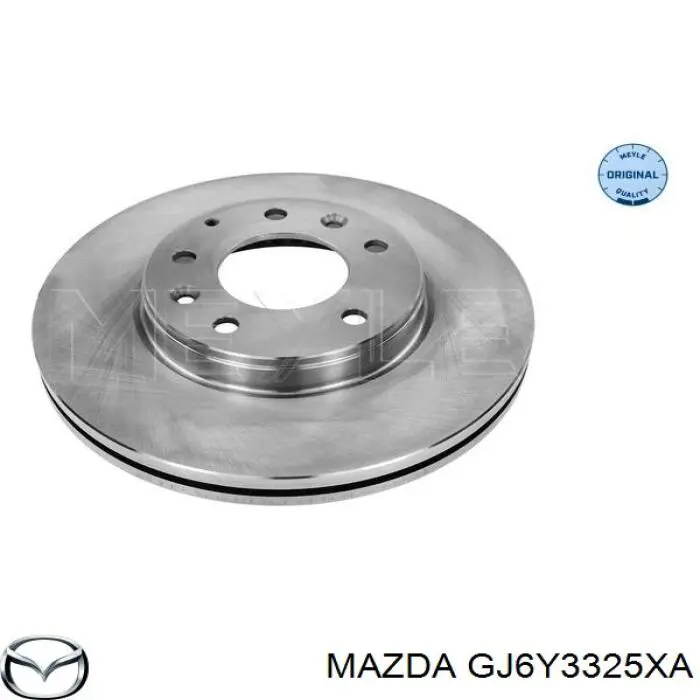 Freno de disco delantero Mazda 6 GY