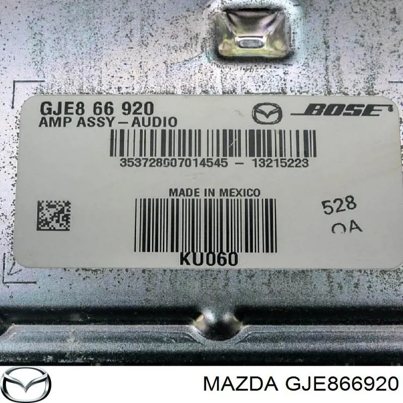 GJE866920 Mazda