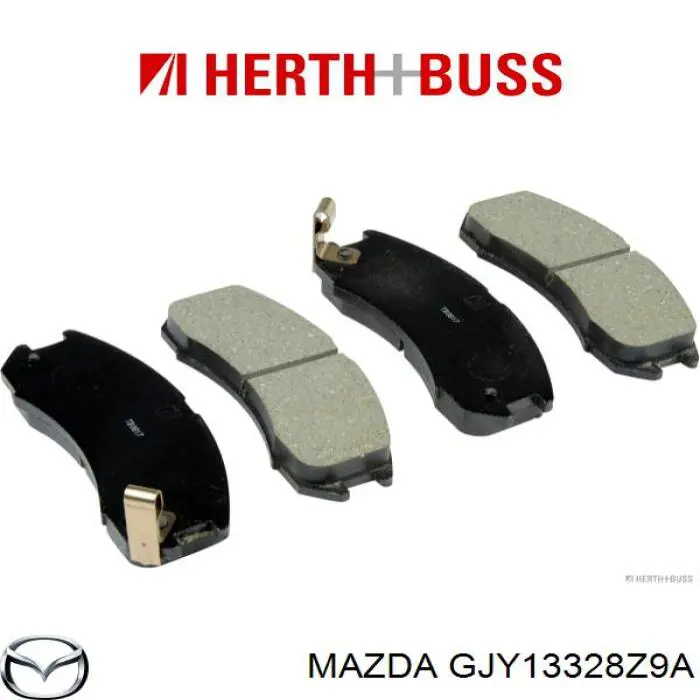 Pastillas de freno delanteras Mazda 626 3 GD