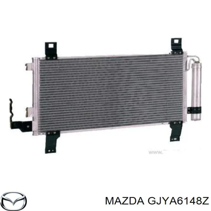 GJYA6148Z Mazda condensador aire acondicionado