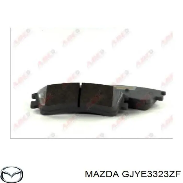 GJYE3323ZF Mazda pastillas de freno delanteras