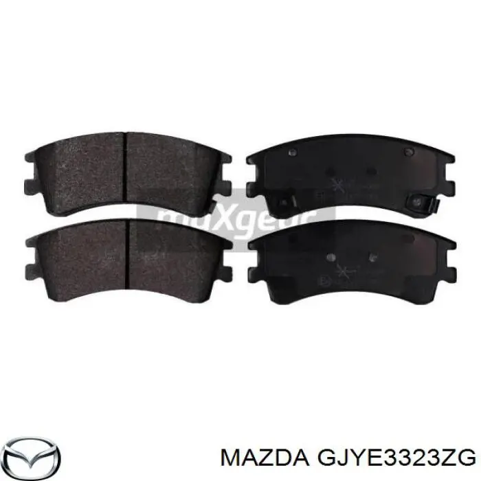 GJYE3323ZG Mazda pastillas de freno delanteras
