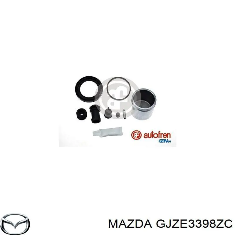 GJZE3398ZC Mazda pinza de freno delantera derecha