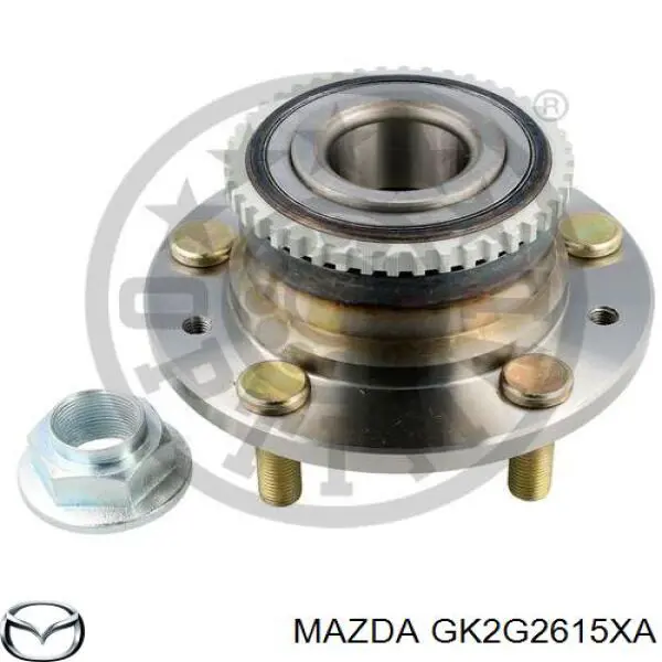 GK2G2615XA Mazda cubo de rueda trasero