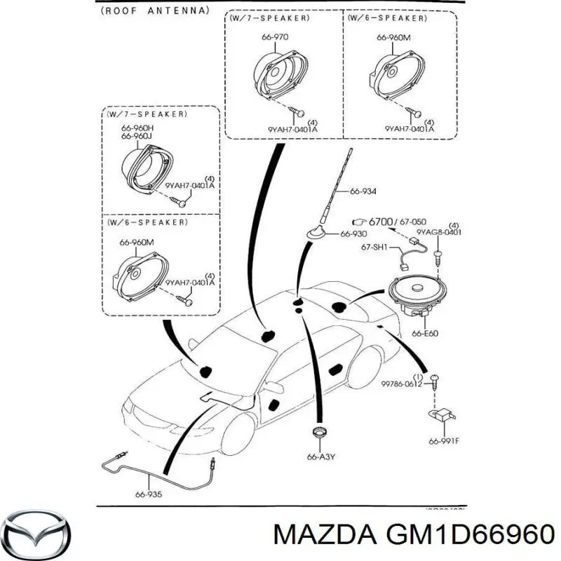 GM1D66960 Mazda