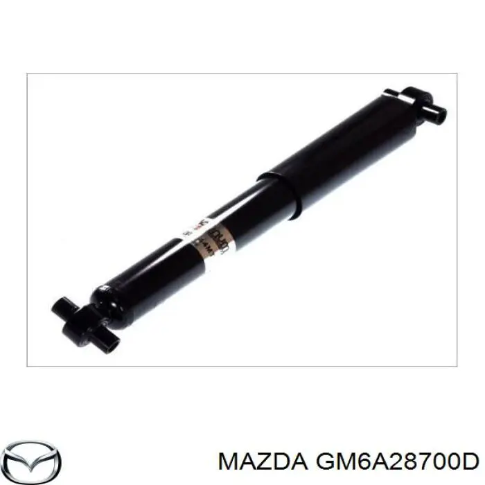 GM6A28700D Mazda amortiguador trasero