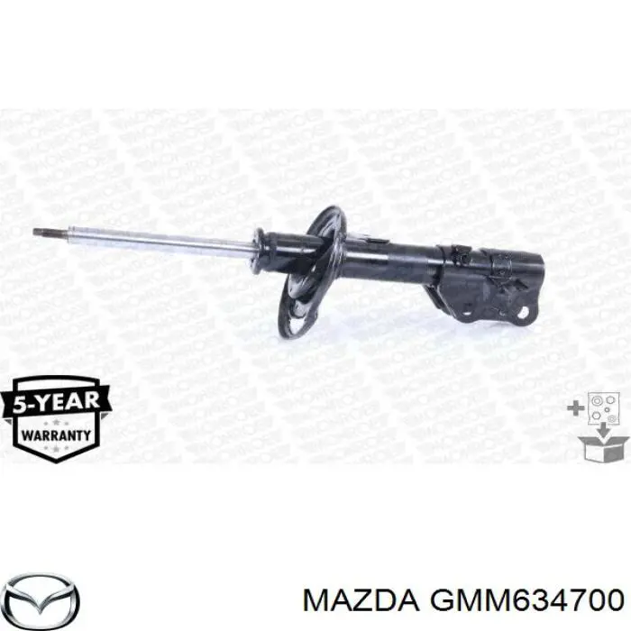 Amortiguador delantero derecho Mazda GMM634700 precio, desde 96,05 EUR