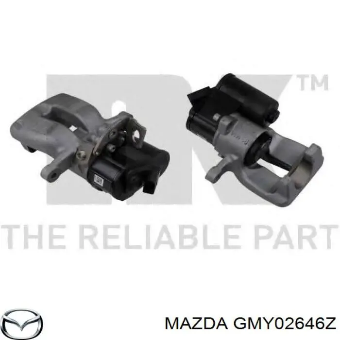 GMY02646Z Mazda Kit de reparación de frenos trasero