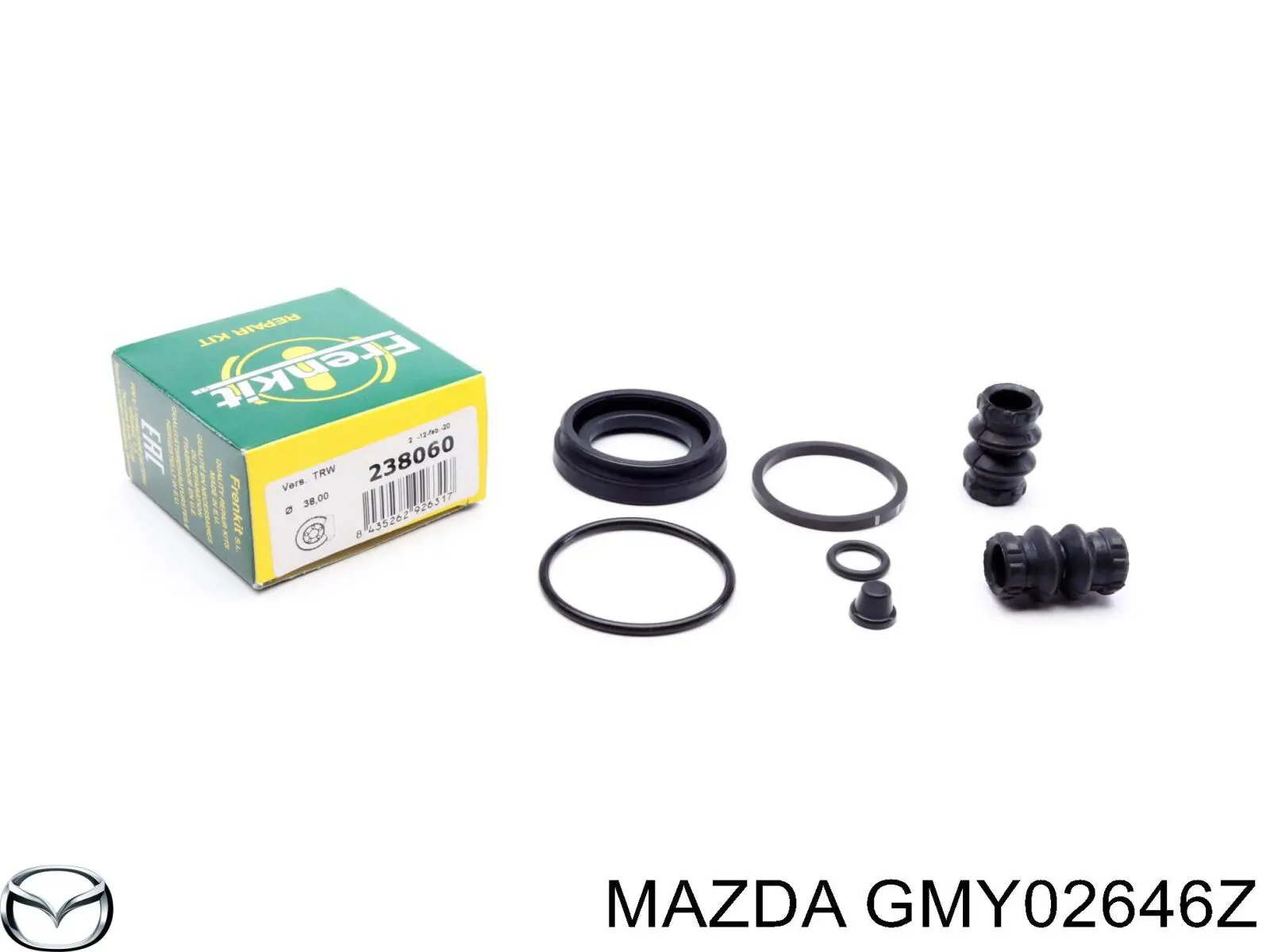 Kit de reparación, pinza de freno trasero Mazda GMY02646Z precio, desde 9,36 EUR