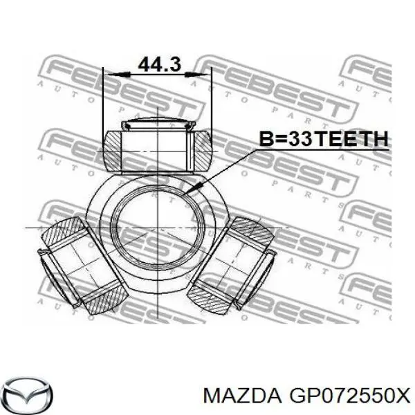 Junta homocinética interna delantera derecha GF0922520 Mazda