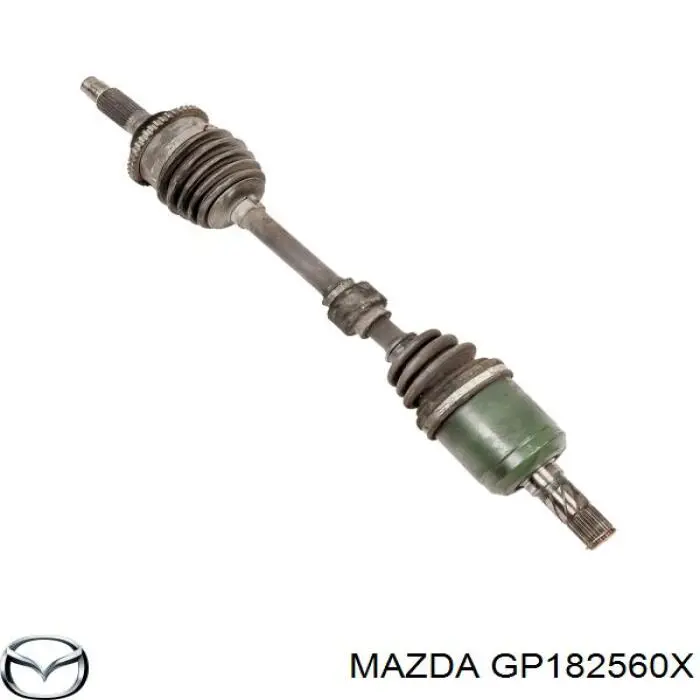 GP182560X Mazda árbol de transmisión delantero izquierdo