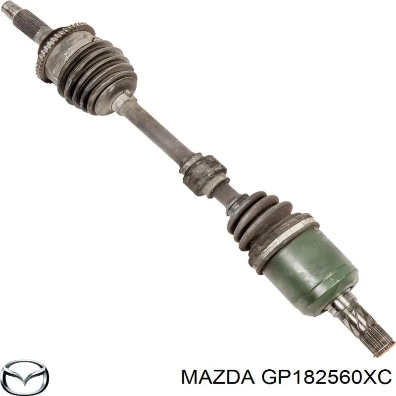 GP182560XC Mazda árbol de transmisión delantero izquierdo