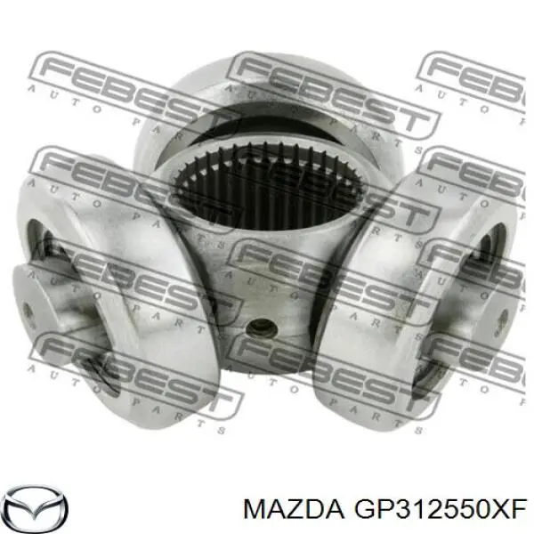 GP312550XF Mazda árbol de transmisión delantero derecho