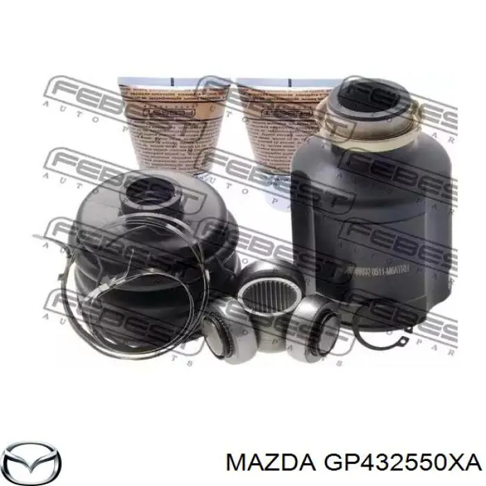 Árbol de transmisión delantero derecho para Mazda CX-7 (ER)